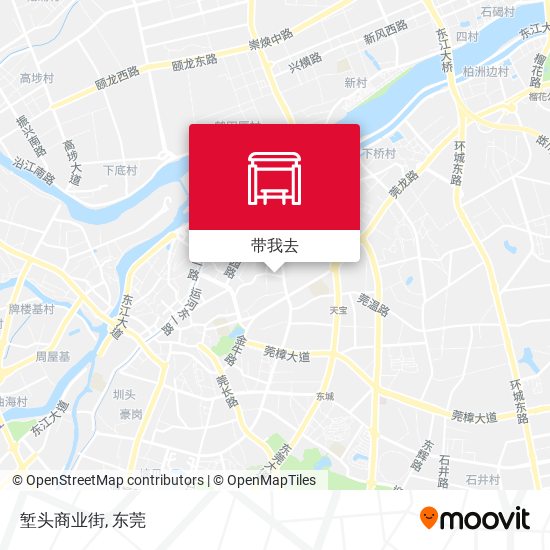 堑头商业街地图