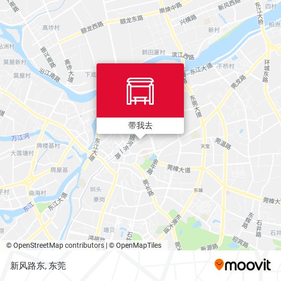 新风路东地图