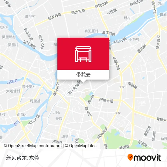 新风路东地图