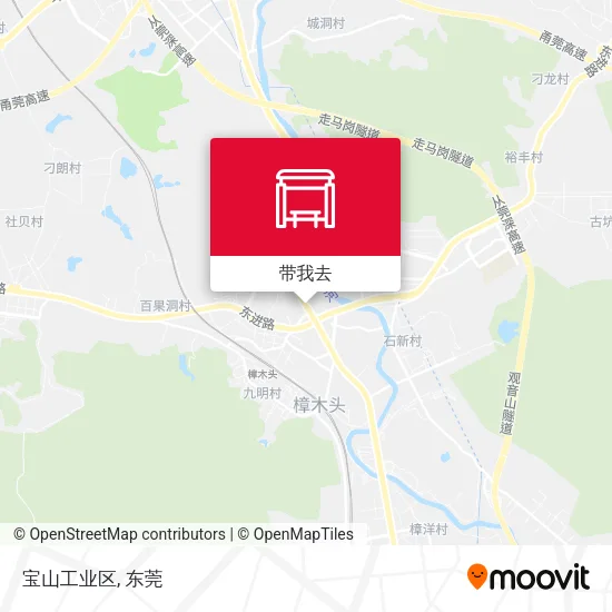 宝山工业区地图