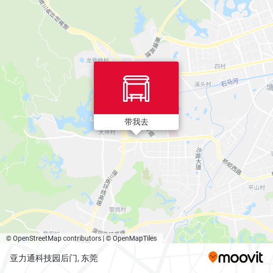 亚力通科技园后门地图