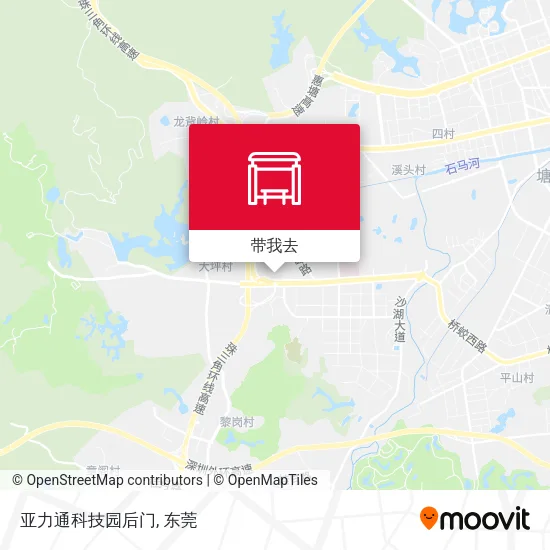 亚力通科技园后门地图