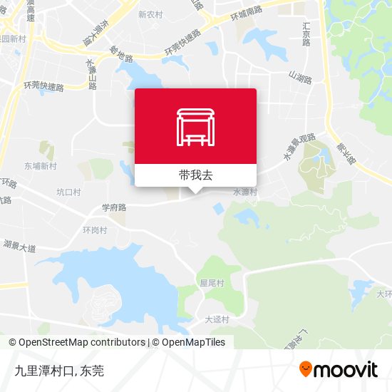 九里潭村口地图