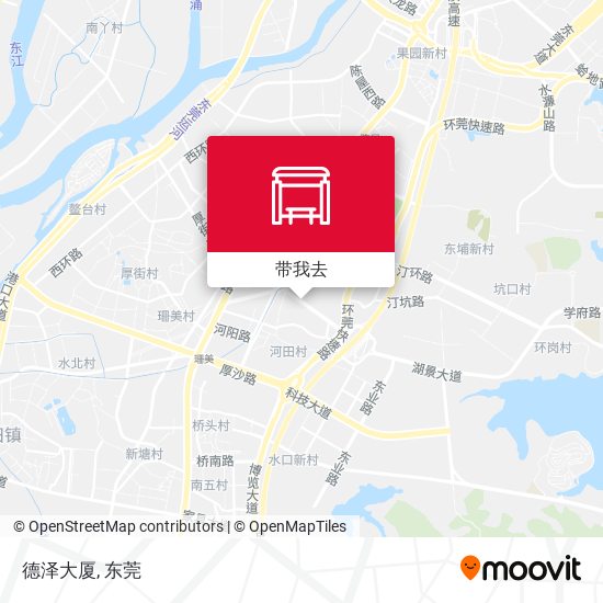 德泽大厦地图