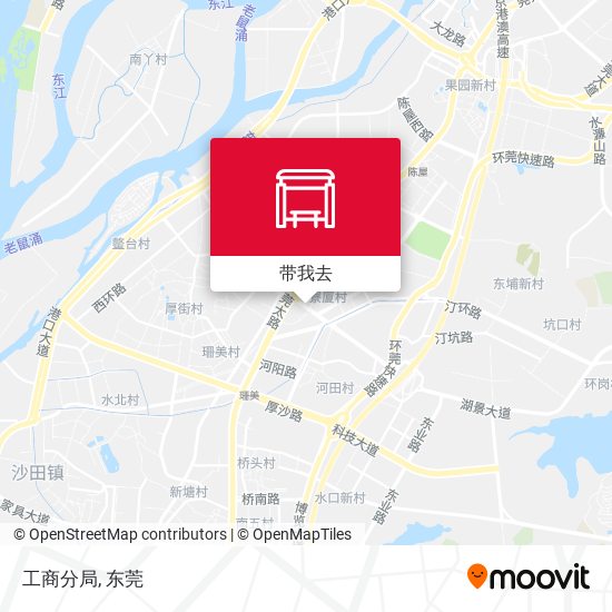 工商分局地图