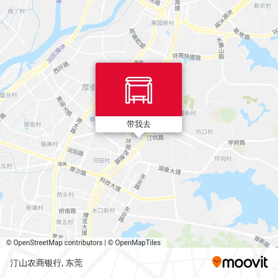 汀山农商银行地图