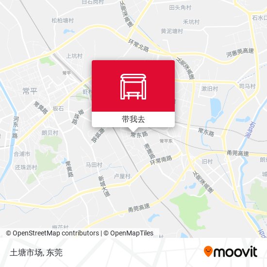 土塘市场地图