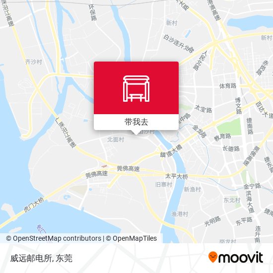 威远邮电所地图