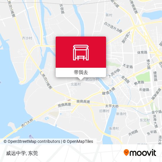 威远中学地图