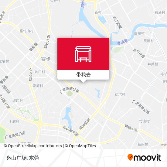 凫山广场地图