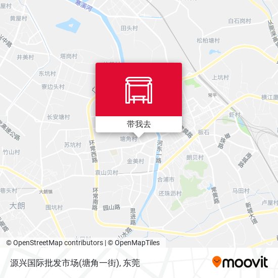 源兴国际批发市场(塘角一街)地图
