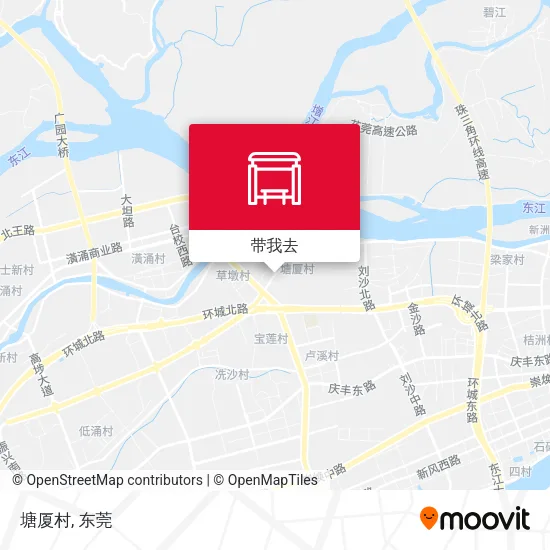 塘厦村地图