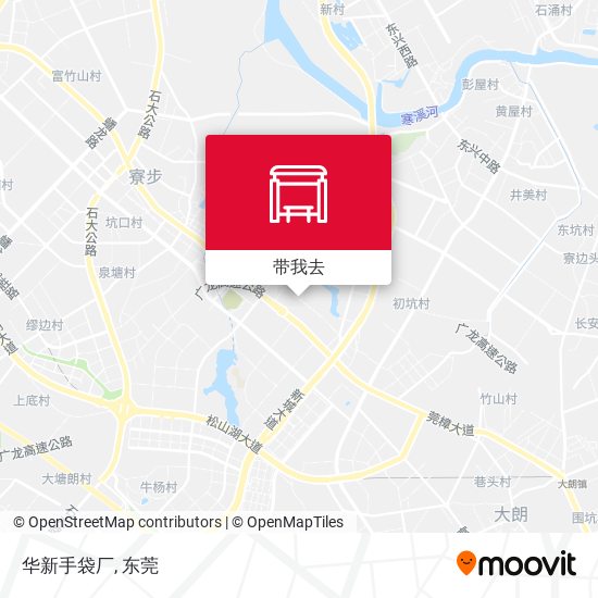 华新手袋厂地图