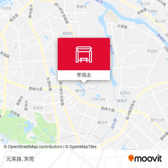 元英路地图