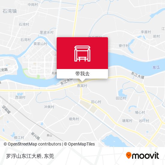 罗浮山东江大桥地图