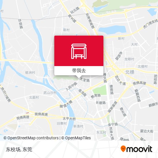 东校场地图