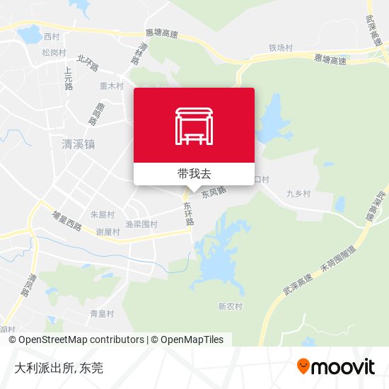 大利派出所地图