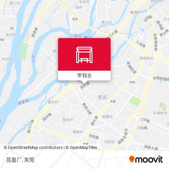 昆盈厂地图
