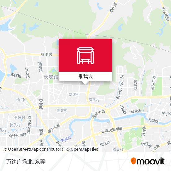 万达广场北地图