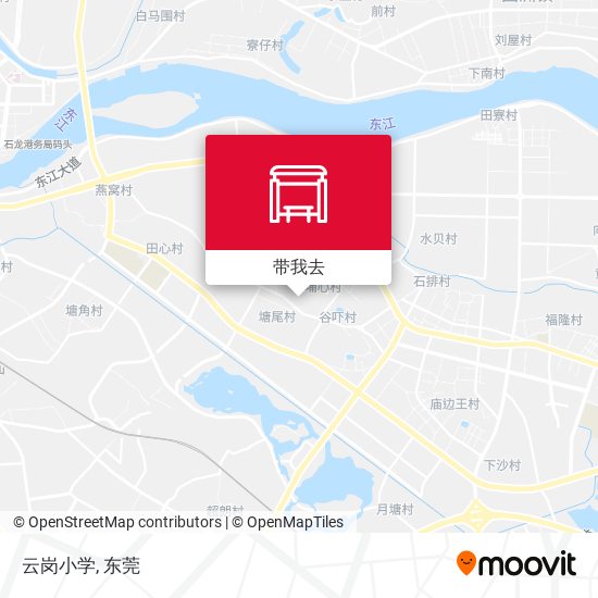 云岗小学地图
