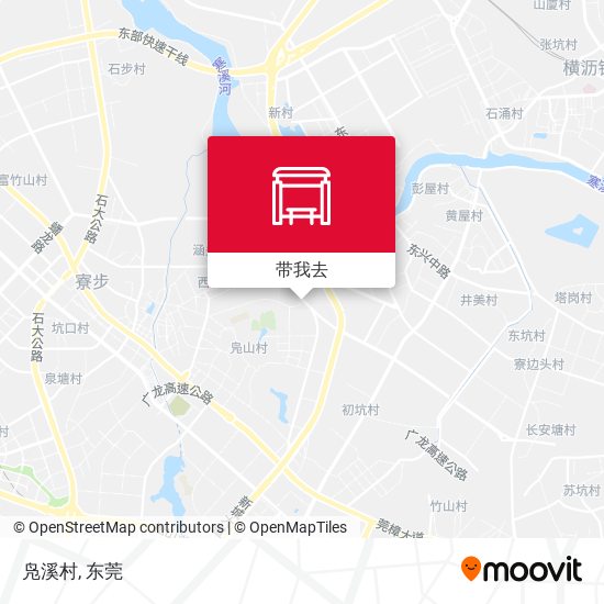 凫溪村地图