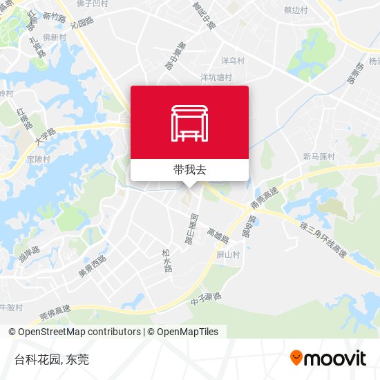 台科花园地图