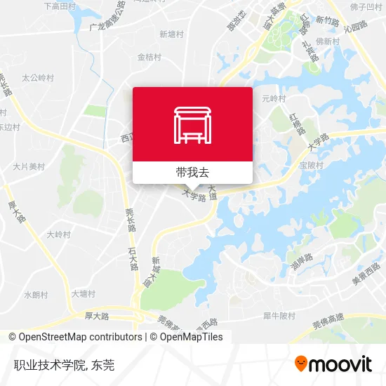 职业技术学院地图