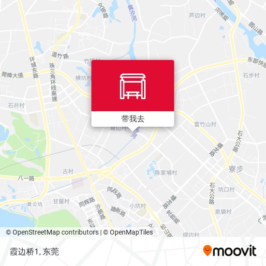 霞边桥1地图