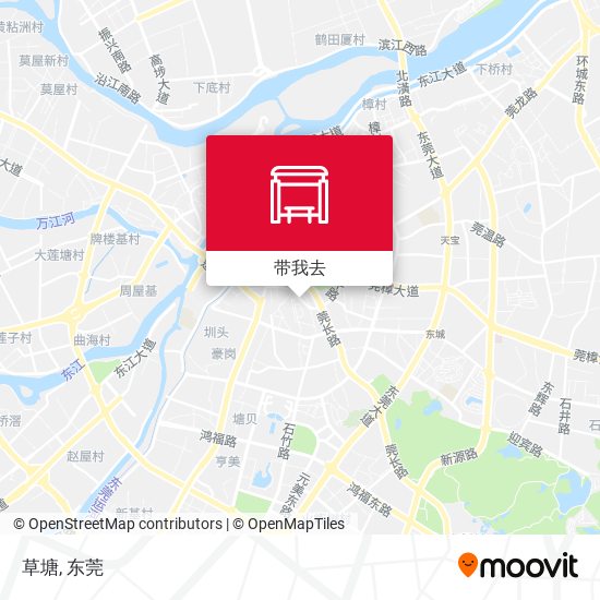 草塘地图