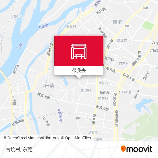 古坑村地图