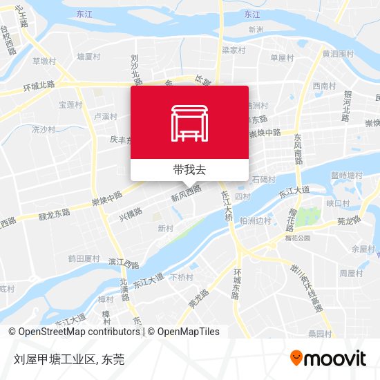 刘屋甲塘工业区地图