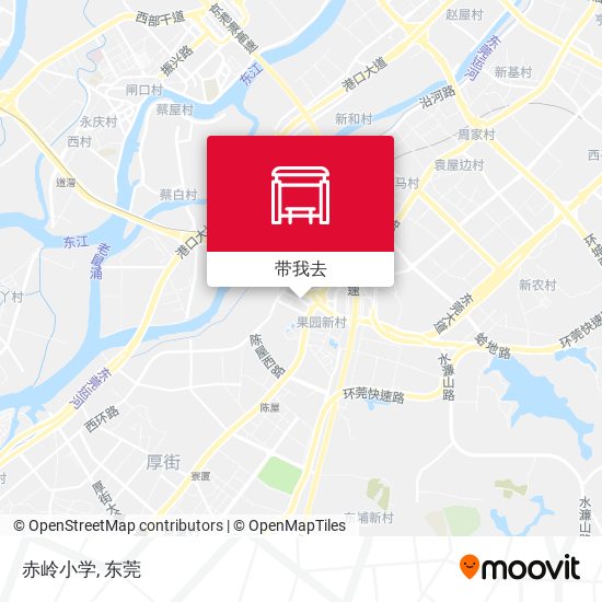 赤岭小学地图