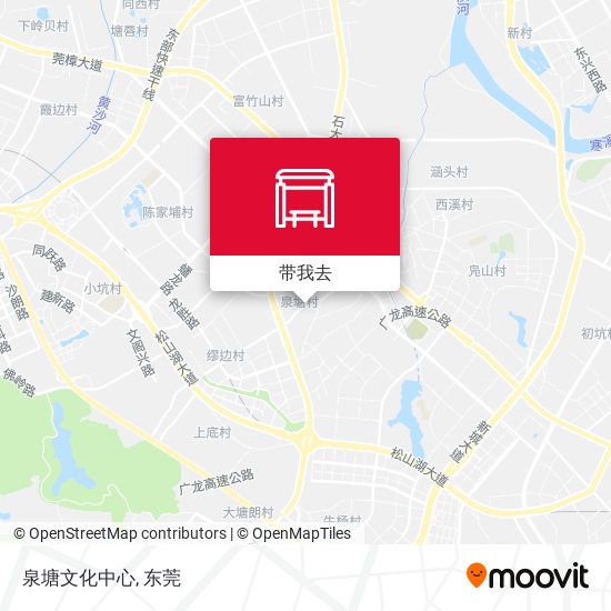 泉塘文化中心地图