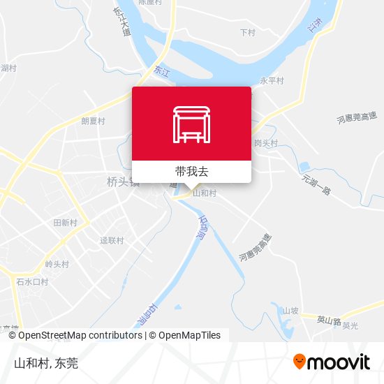 山和村地图