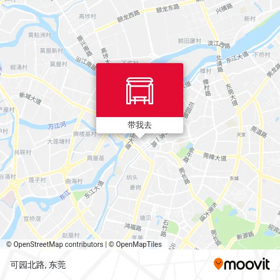 可园北路地图