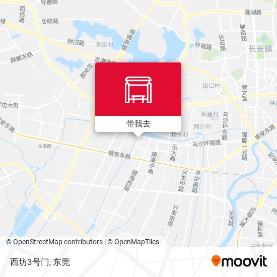 西坊3号门地图