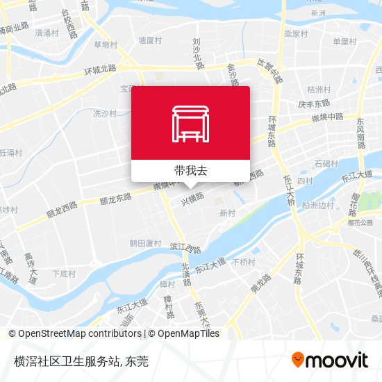 横滘社区卫生服务站地图
