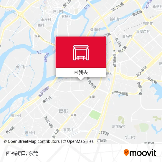 西福街口地图