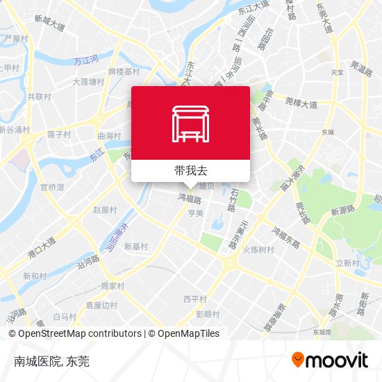 南城医院地图