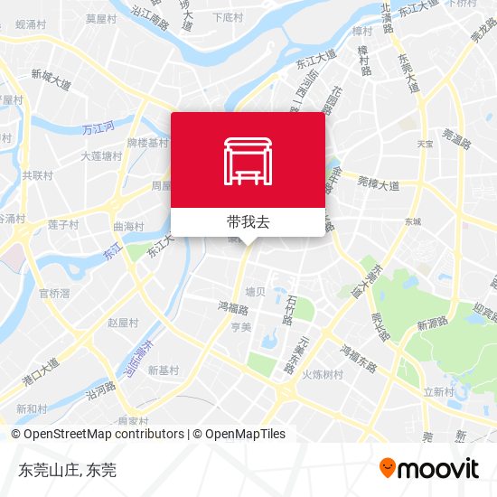 东莞山庄地图