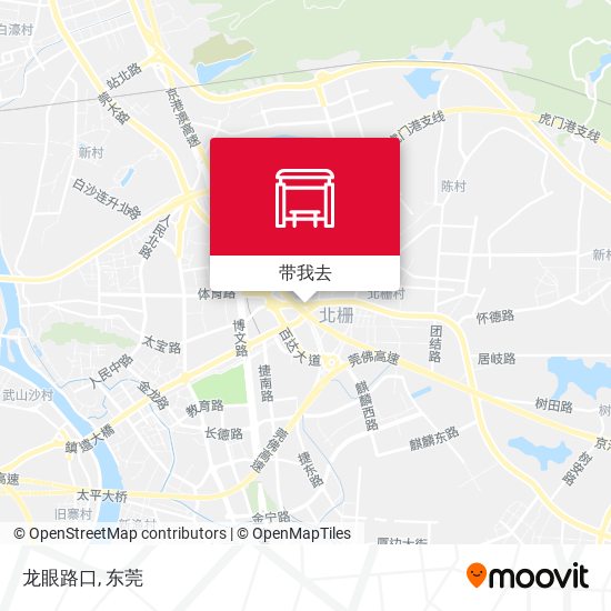 龙眼路口地图