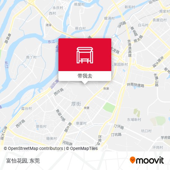 富怡花园地图