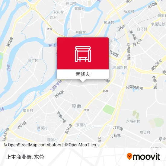 上屯商业街地图