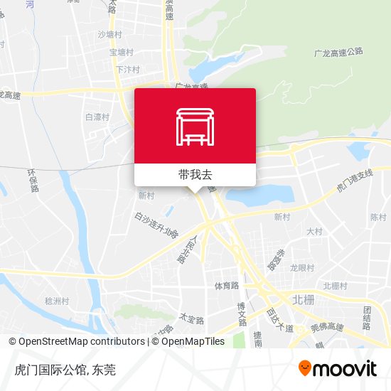 虎门国际公馆地图