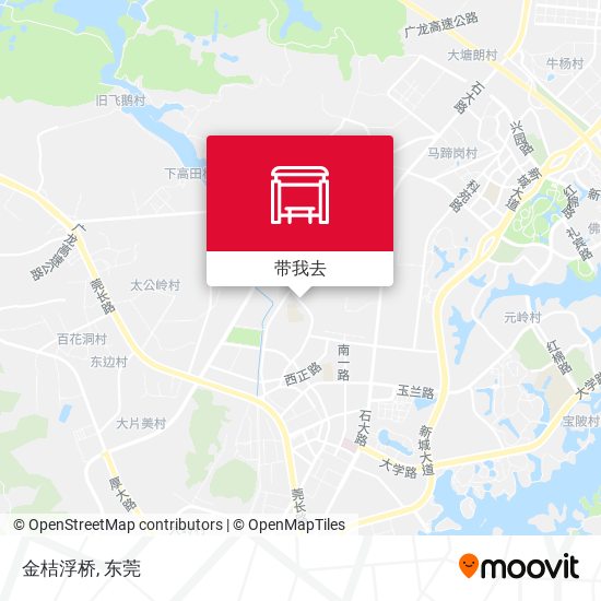 金桔浮桥地图