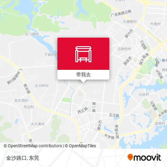 金沙路口地图