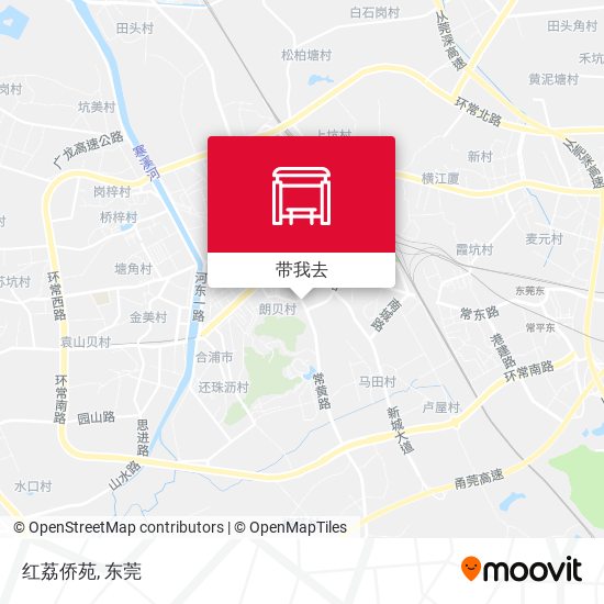 红荔侨苑地图