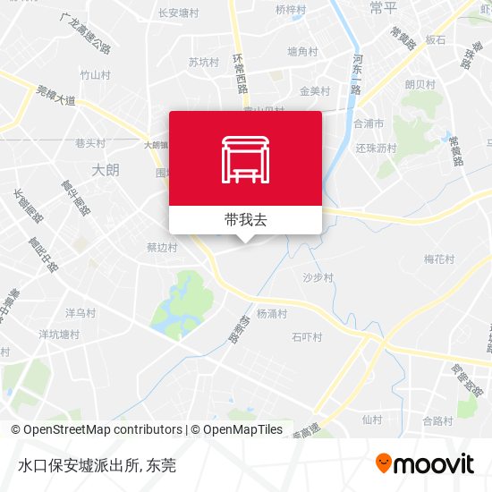水口保安墟派出所地图