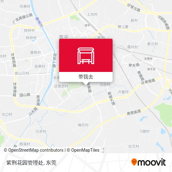 紫荆花园管理处地图