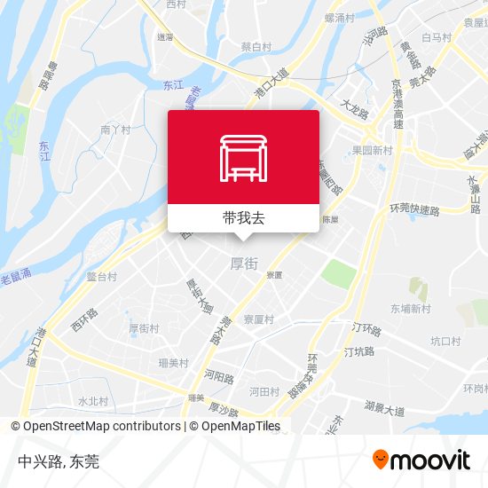 中兴路地图